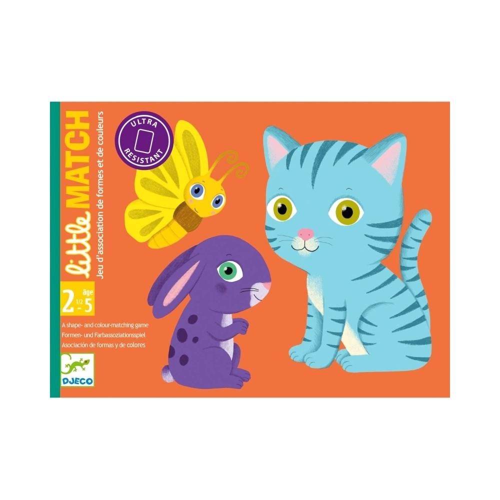 Djeco Little Match - Pincur párban kártyajáték