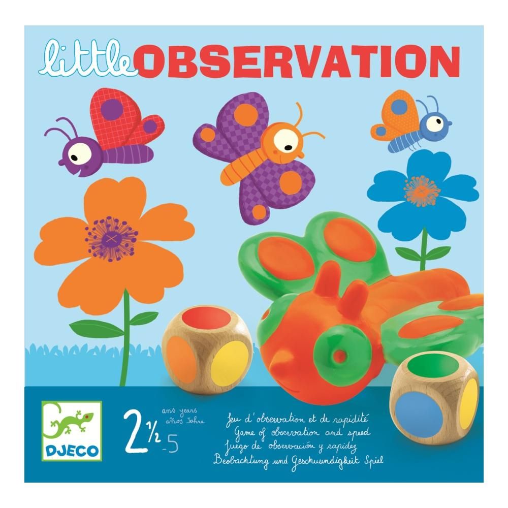 Djeco Little observation - Lepkefogó társasjáték