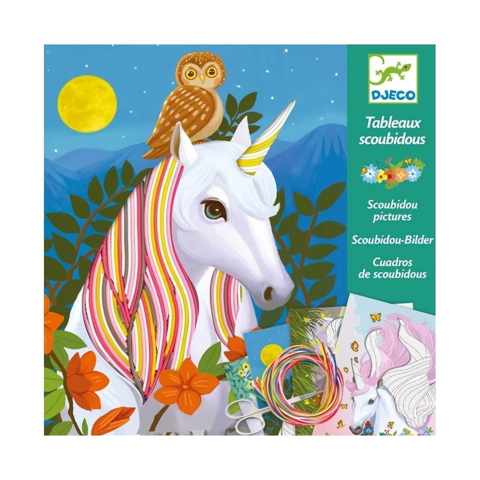 Djeco Magic manes kollázsok