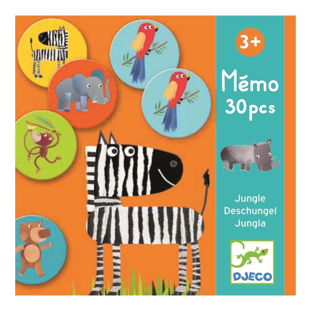 Djeco Memo jungle - Dzsungel memória
