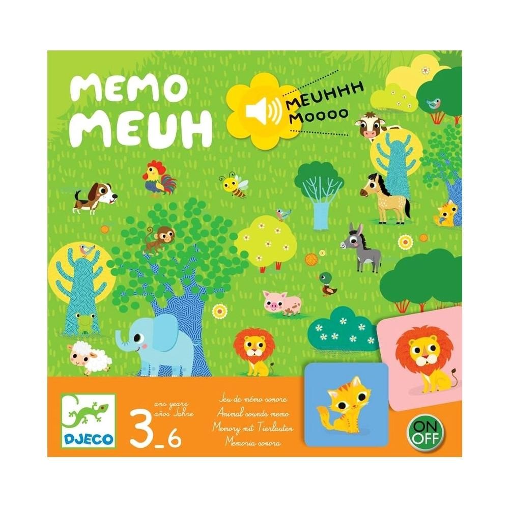 Djeco Memo Meuh memória társasjáték
