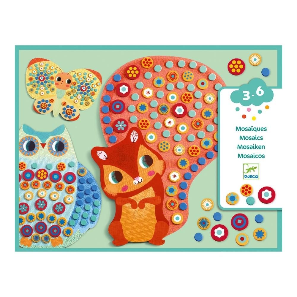 Djeco Millefiori - Mozaikkép készítés, Ezer virág