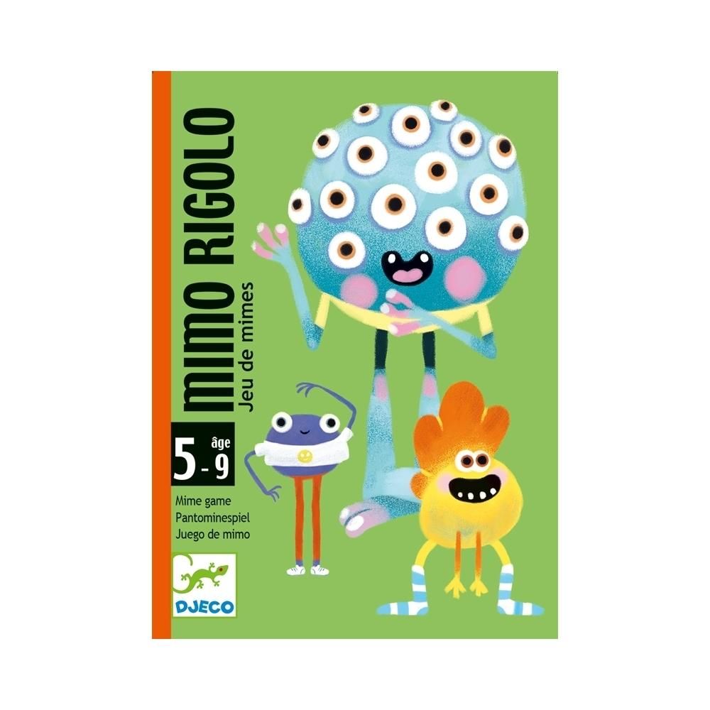 Djeco Mimo Rigolo - Grimaszoló kártyajáték