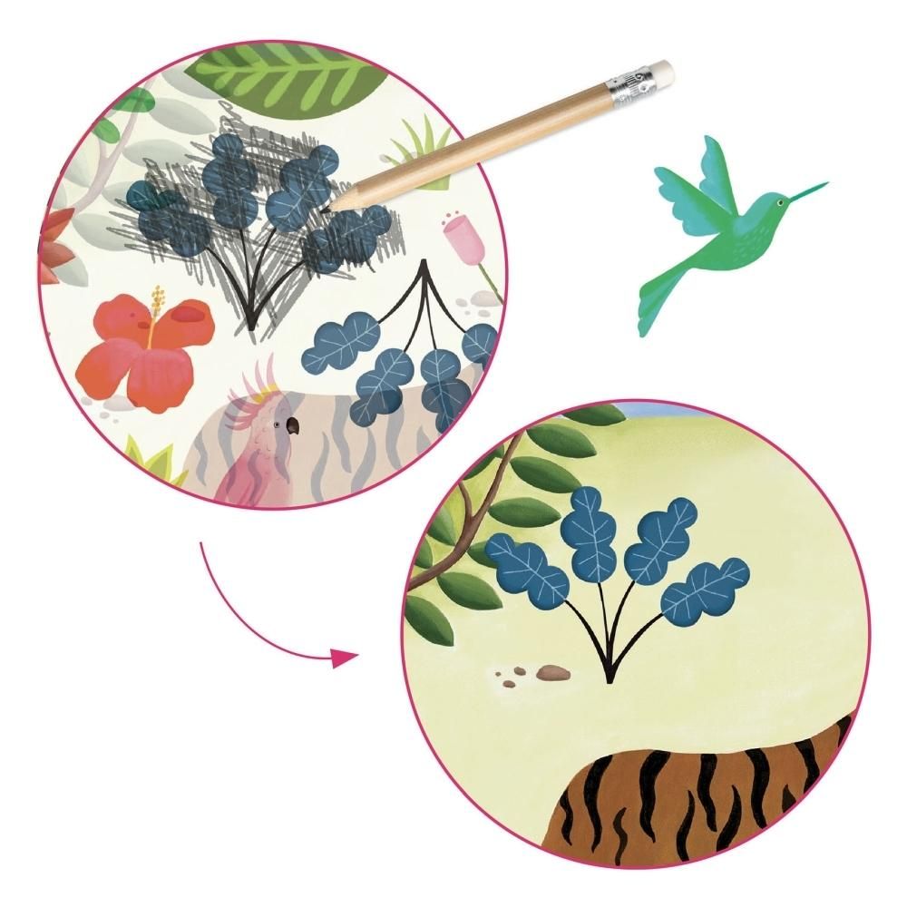 Djeco Művészeti műhely, A Moment in Time - Inspired by Henri Rousseau