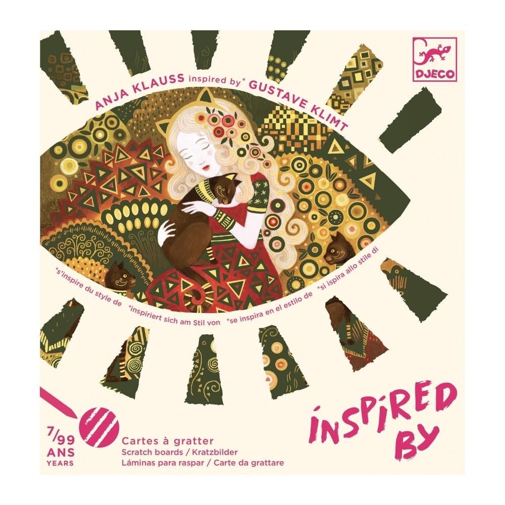 Djeco Művészeti műhely, Golden Goddesses - Inspired by Gustave Klimt