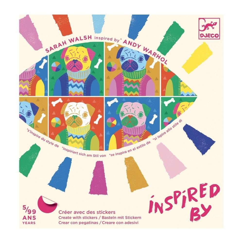 Djeco Művészeti műhely, Totally Pop - Inspired by Andy Warhol 