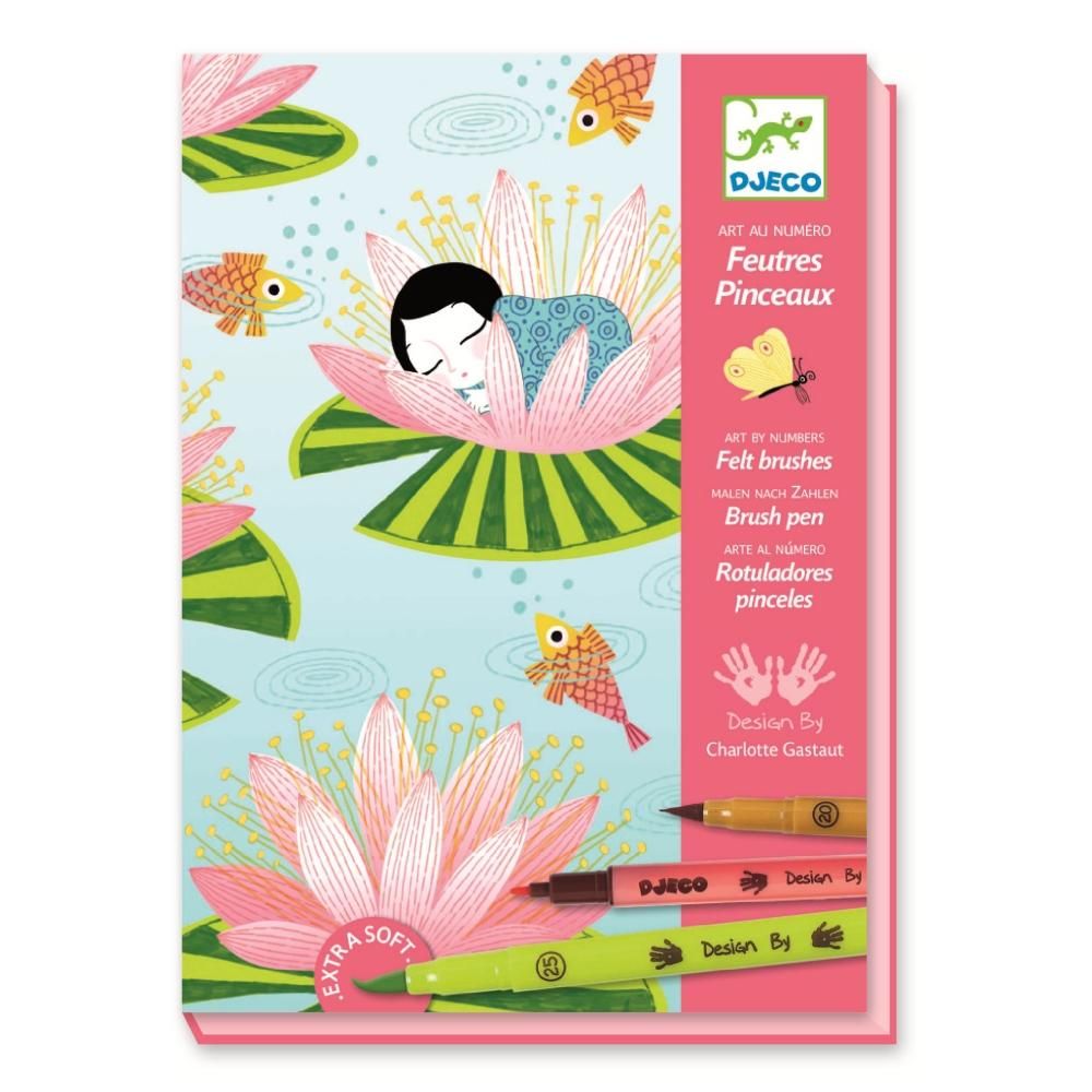 Djeco Nymphea - Filctoll színező, Nimfa