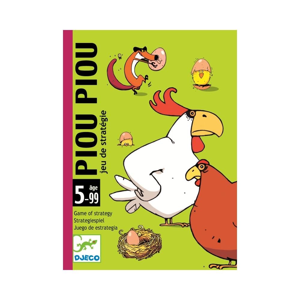 Djeco Piou Piou - Tojáskeltető kártyajáték