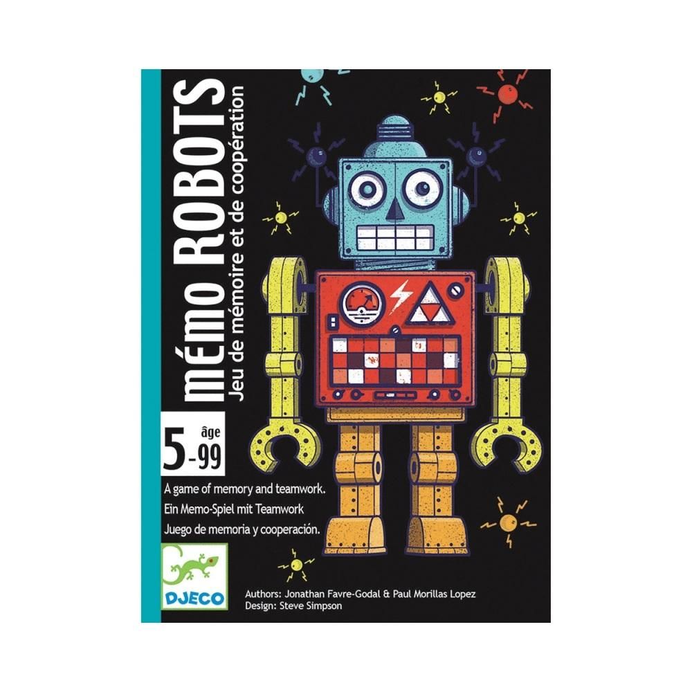 Djeco Robots - Robotok memória kártyajáték