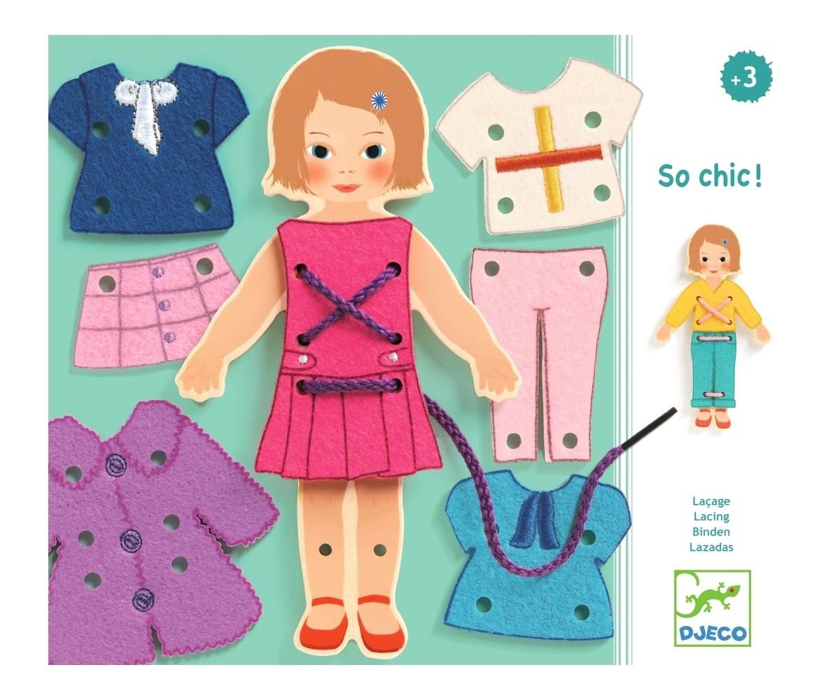 Djeco So chic - Fűzd fel!