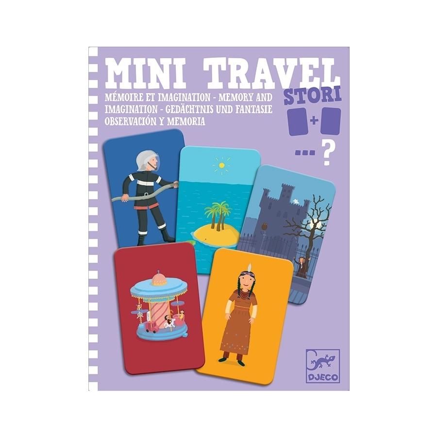 Djeco Stori - Történetszövés-memória mini utazójáték