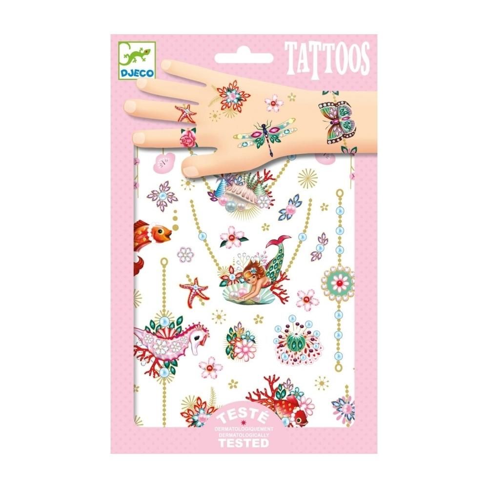 Djeco Tattoos, Fiona's Jewels - Tetováló matricák, Fiona ékszerei