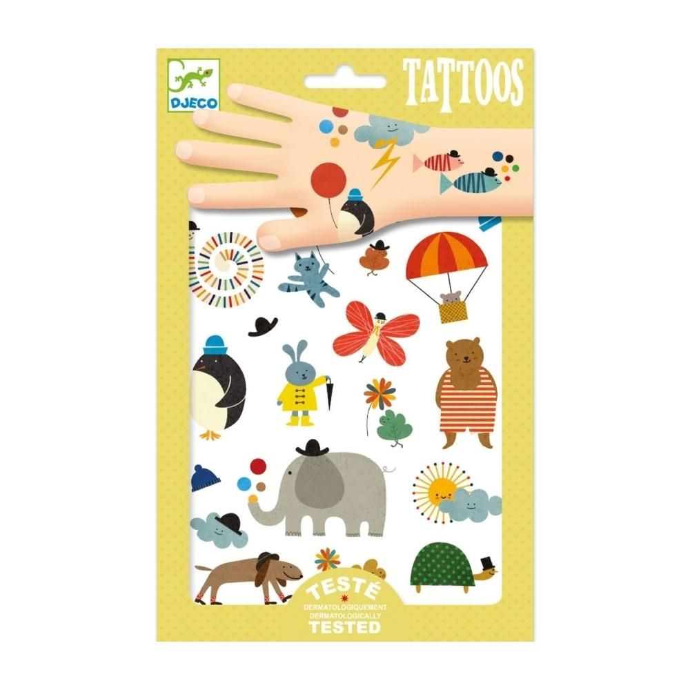 Djeco Tattoos, Pretty little things - Tetováló matricák, Cuki dolgok 