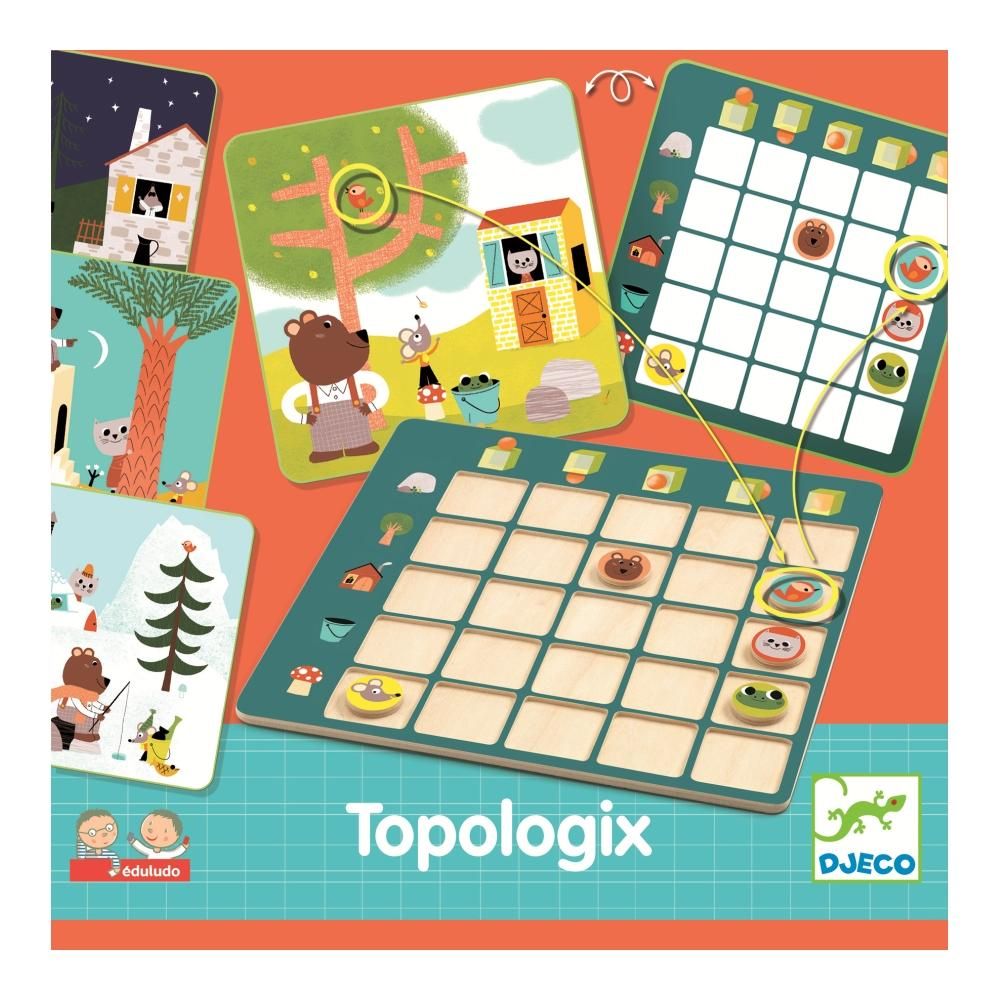 Djeco Topologix - Kérdezz-felelek térbeli fogalmakról