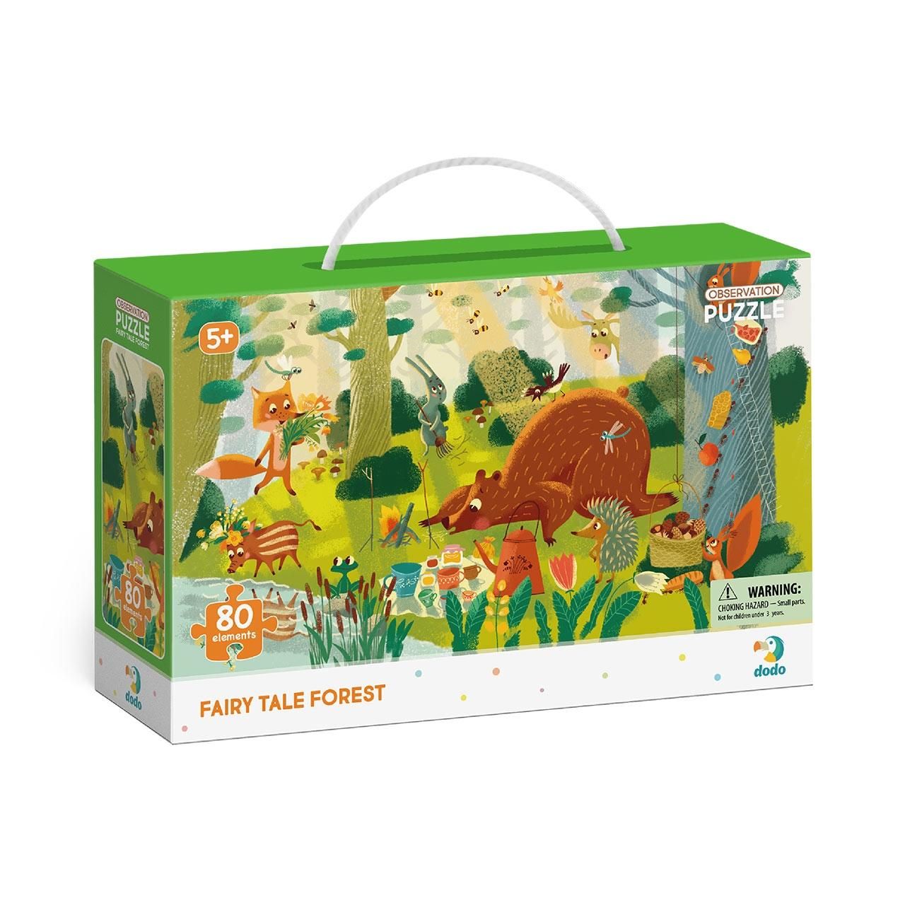 Dodo puzzle - Mesés erdő 80 db