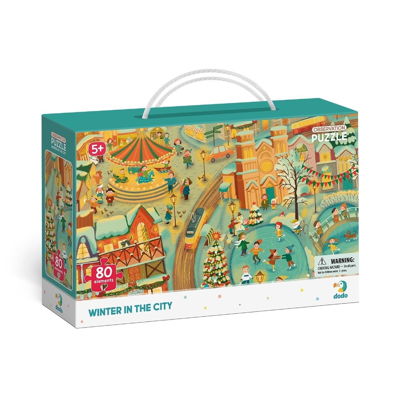 Dodo puzzle - Tél a városban 80 db