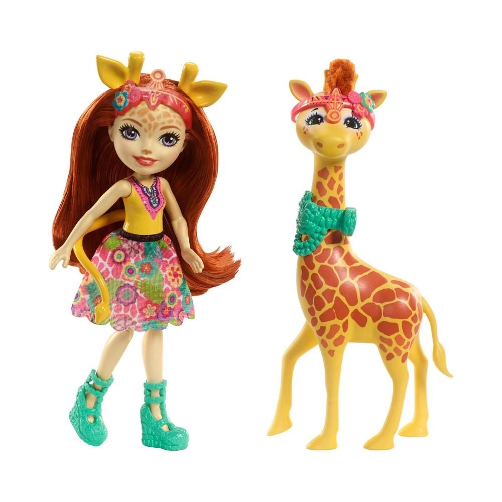 Enchantimals baba nagy állatkával - Gillian Giraffe & Paw