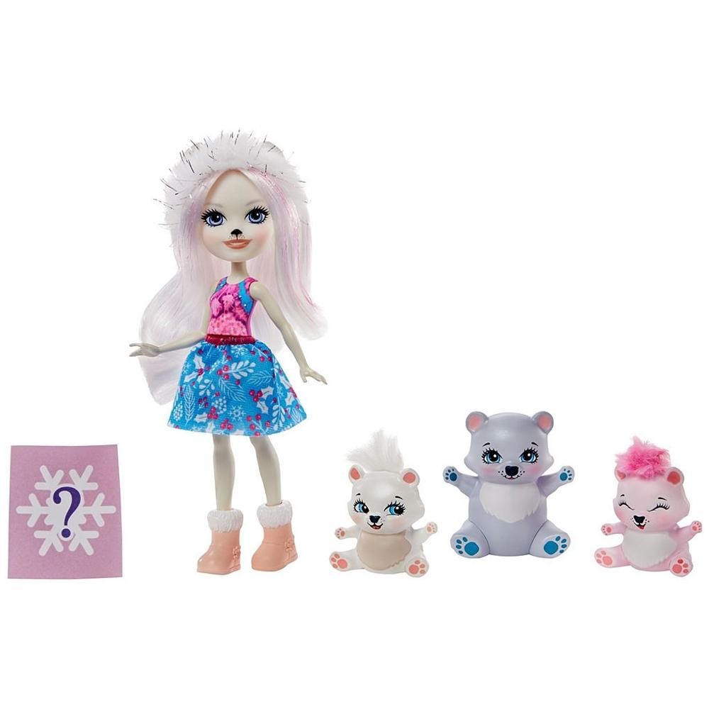 Enchantimals babák állatka családdal - Pristina Polar Bear