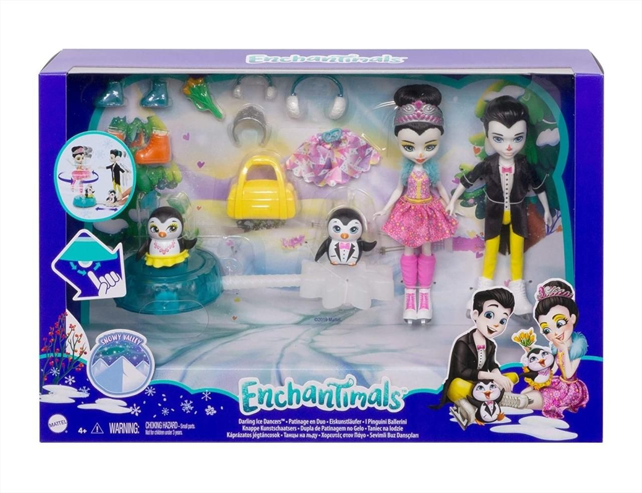 Enchantimals jégkori játékszett 