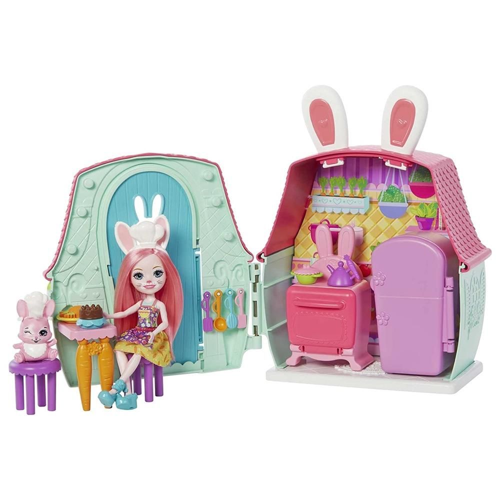 Enchantimals Kicsi kunyhó - Bree Bunny