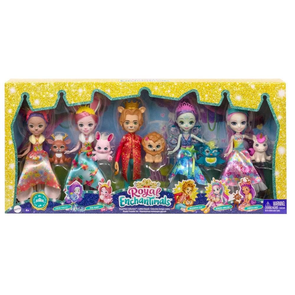 Enchantimals Királyi karakterek 5-ös csomag (GYN58)