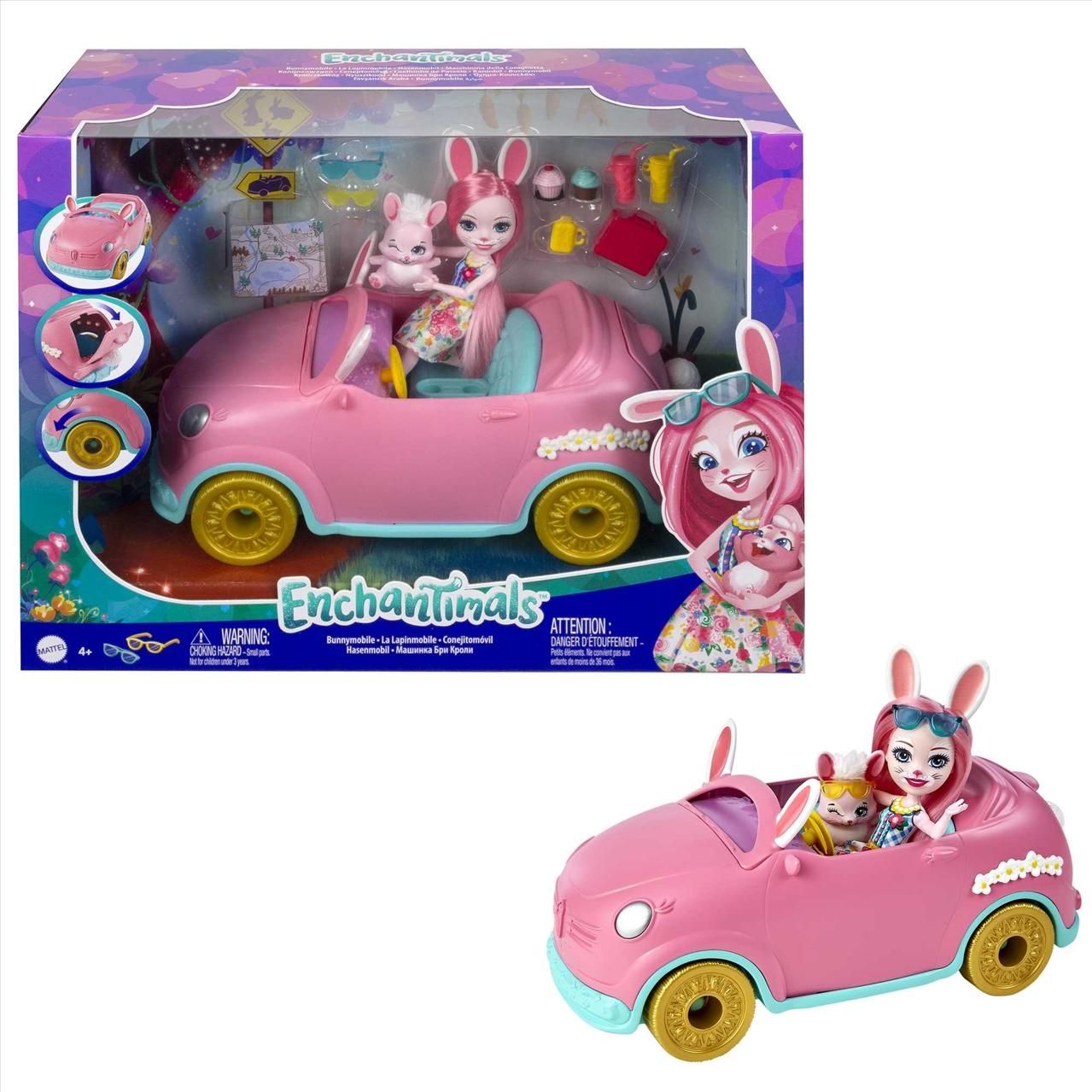 Enchantimals Nyuszimobil