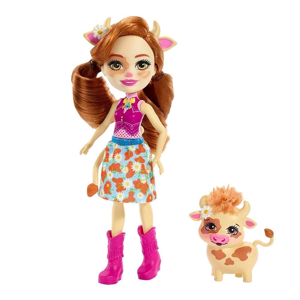 Enchantimals Válogatás baba állatkával - Cailey Cow és Curdle
