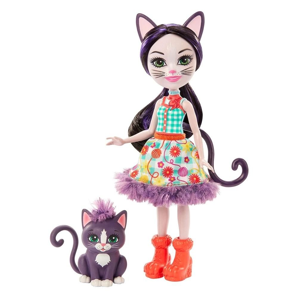 Enchantimals válogatás baba állatkával - Ciesta Cat és Climber