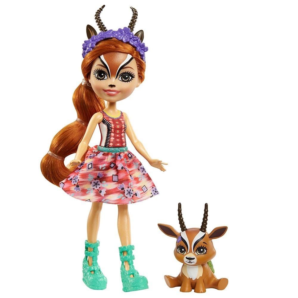Enchantimals válogatás baba állatkával - Gabriela Gazelle és Spotter