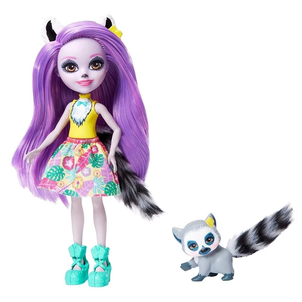 Enchantimals válogatás baba állatkával - Larissa Lemur és Ringlet