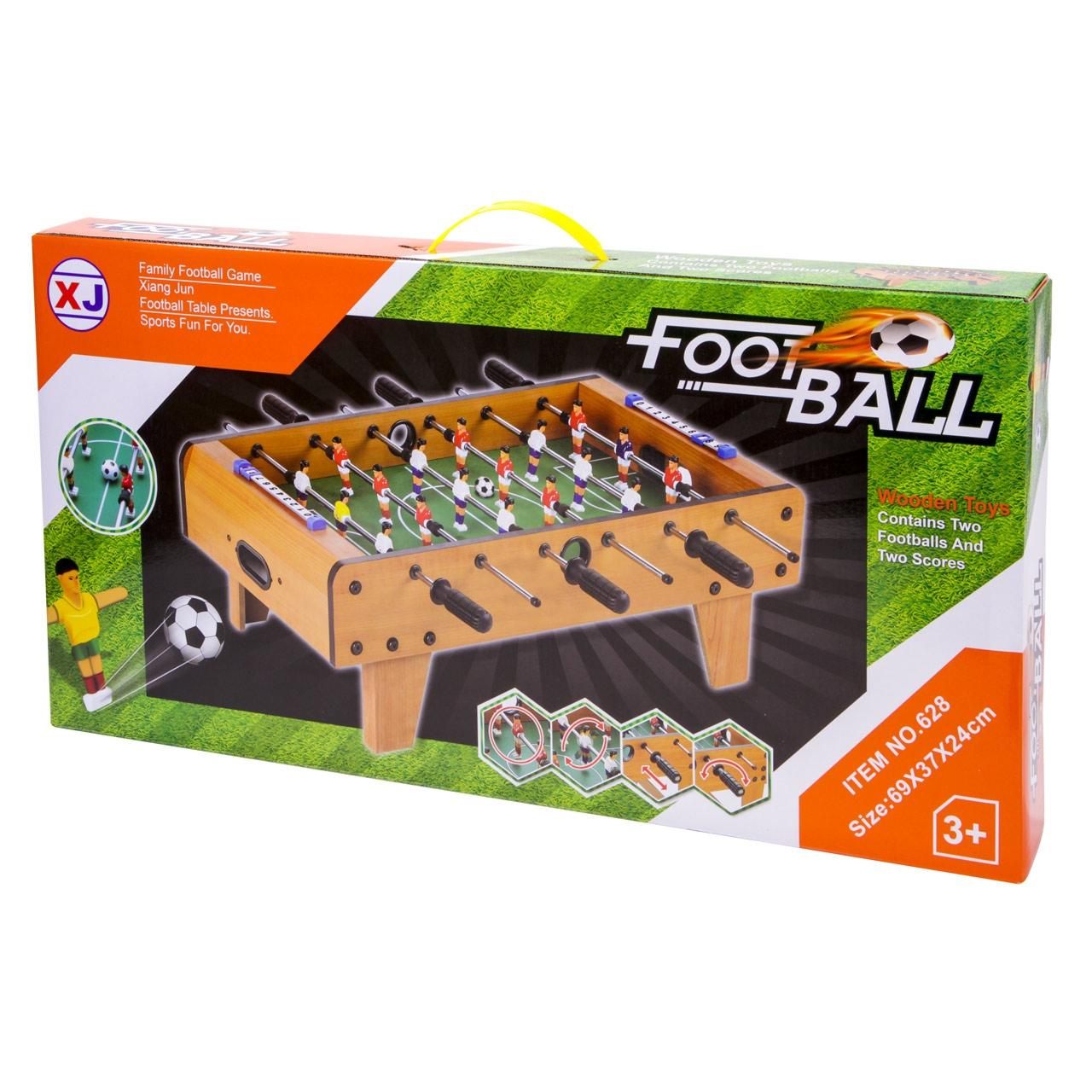 Fa asztali foci készlet (csocsó)