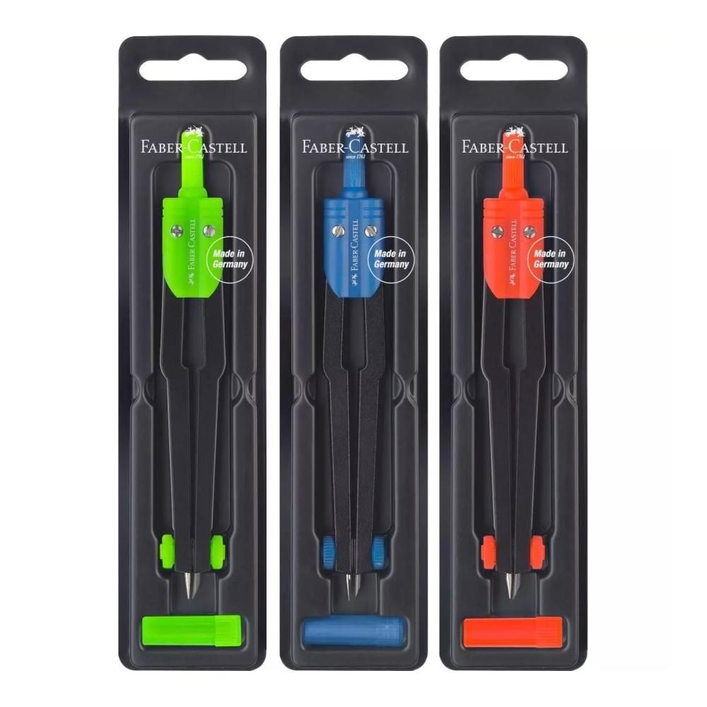 Faber-Castell Iskolai kis körző (3 színben)