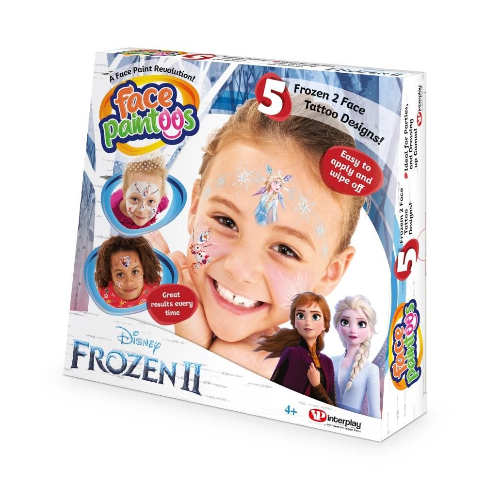 Face Paintoos Arcfestés tetoválás csomag - Jégvarázs 2