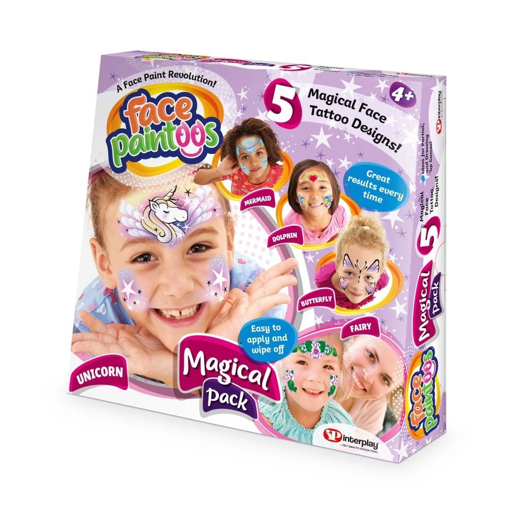 Face Paintoos Arcfestés tetoválás csomag - varázs
