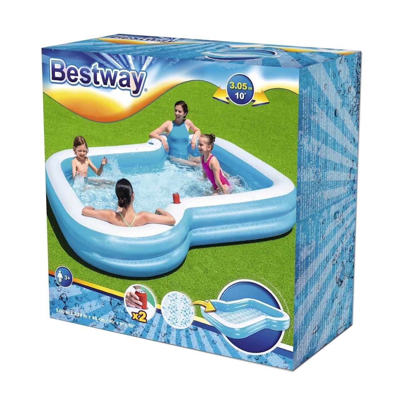 Felfújható úszómedence 305x274x46 cm