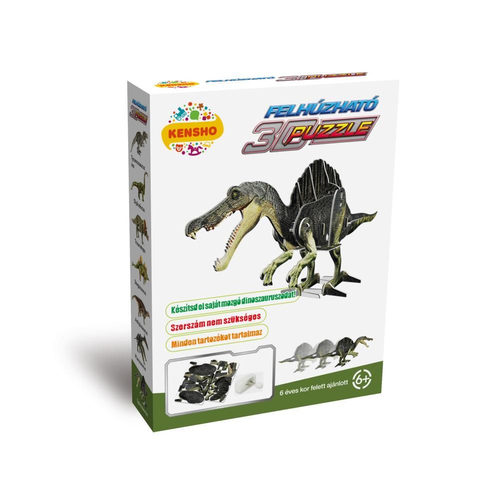 Felhúzható 3D puzzle - Spinosaurus