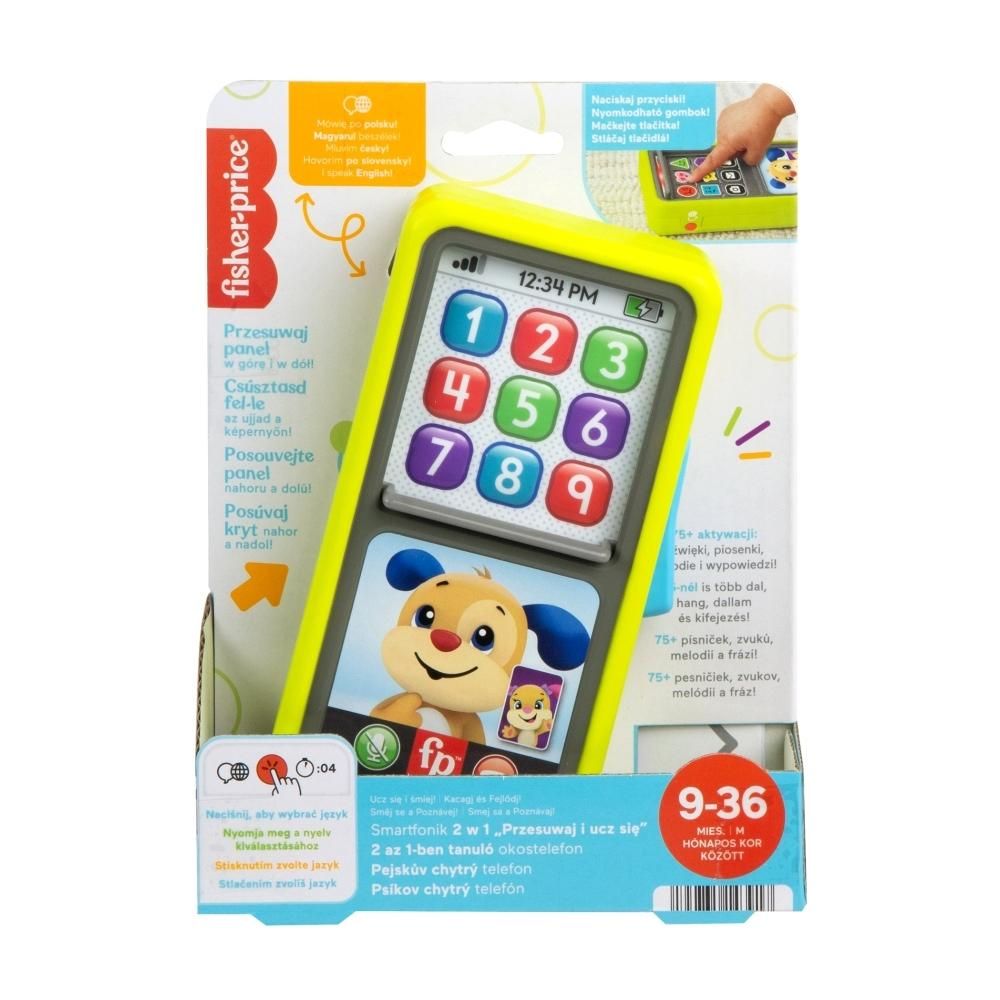 Fisher-Price 2 az 1-ben tanuló okostelefon (HNL43)