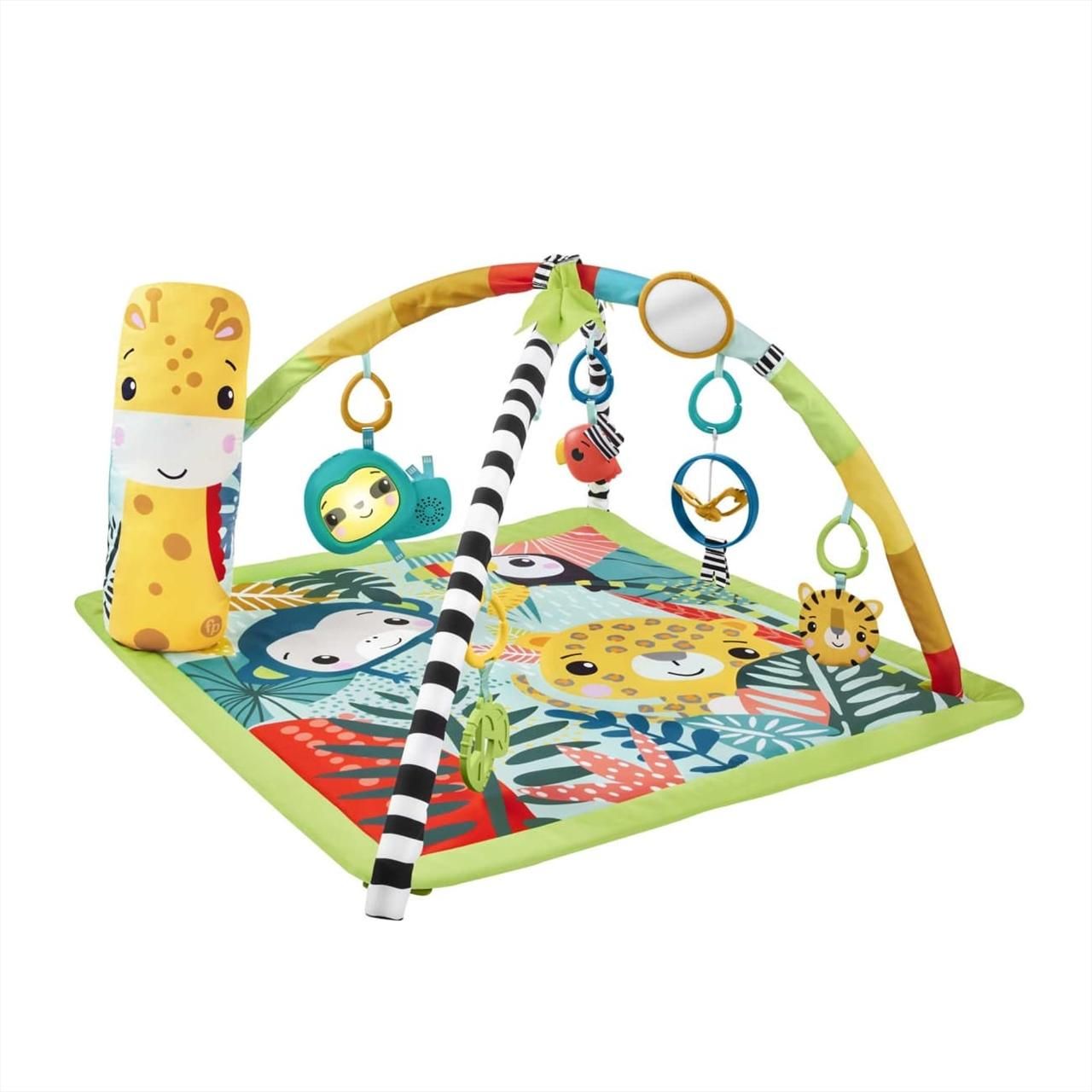 Fisher-Price 3 az 1-ben esőerdős játszószőnyeg (HJW08)