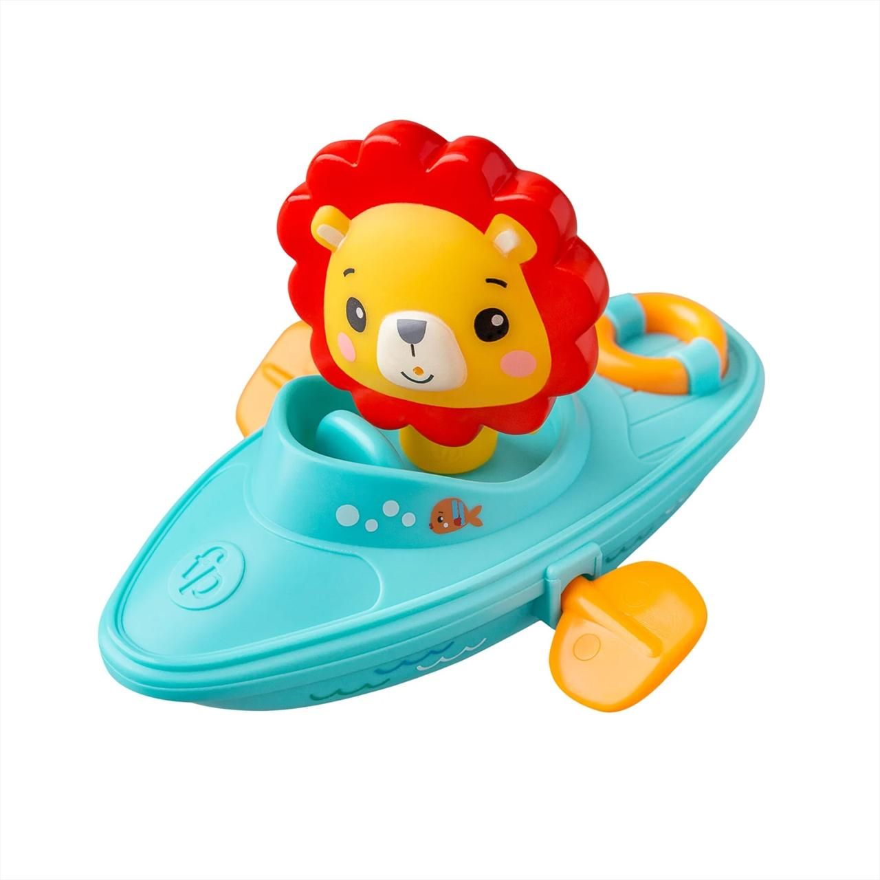 Fisher-Price Felhúzható hajó oroszlán figurával (GMBT003A)
