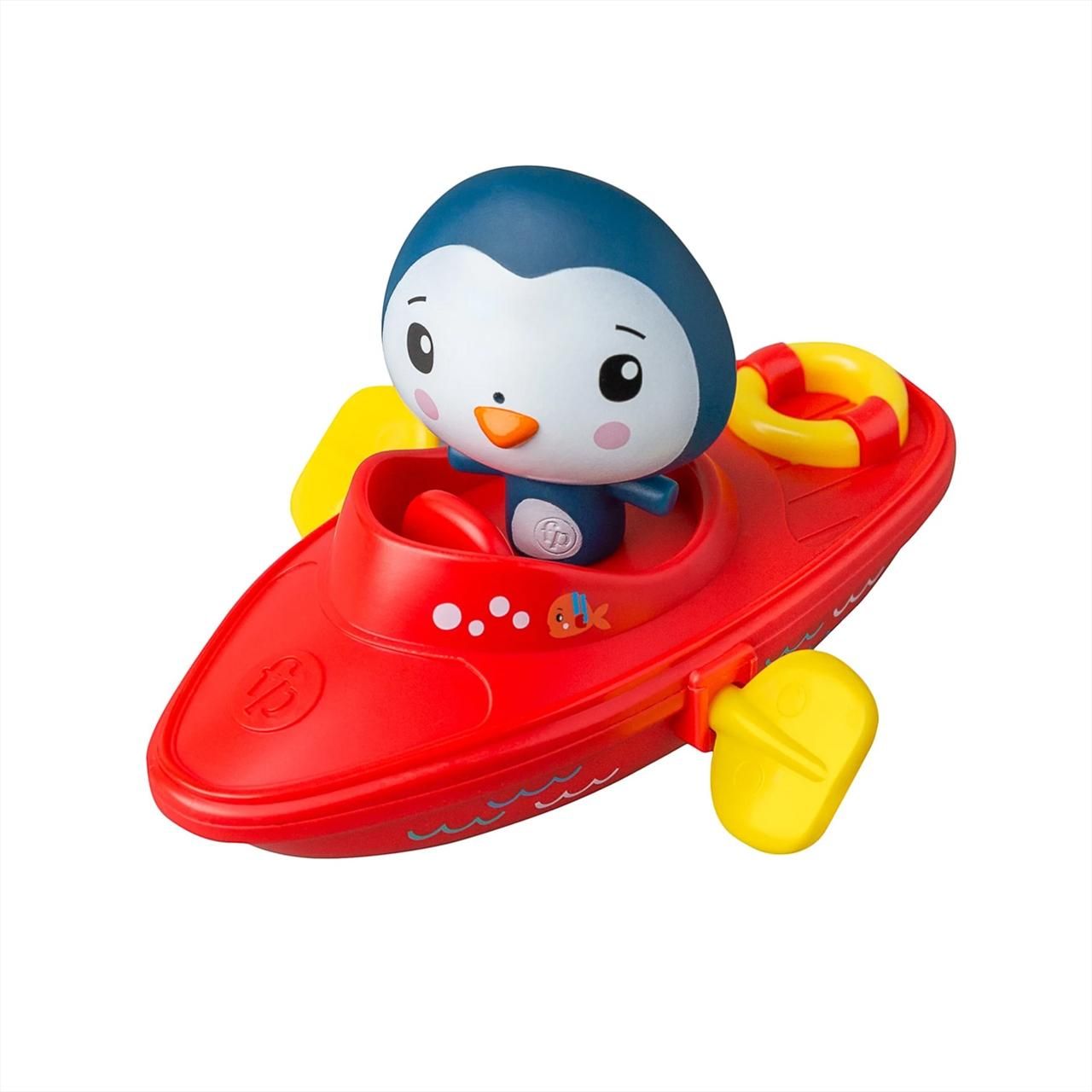 Fisher-Price Felhúzható hajó pingvin figurával (GMBT003C)