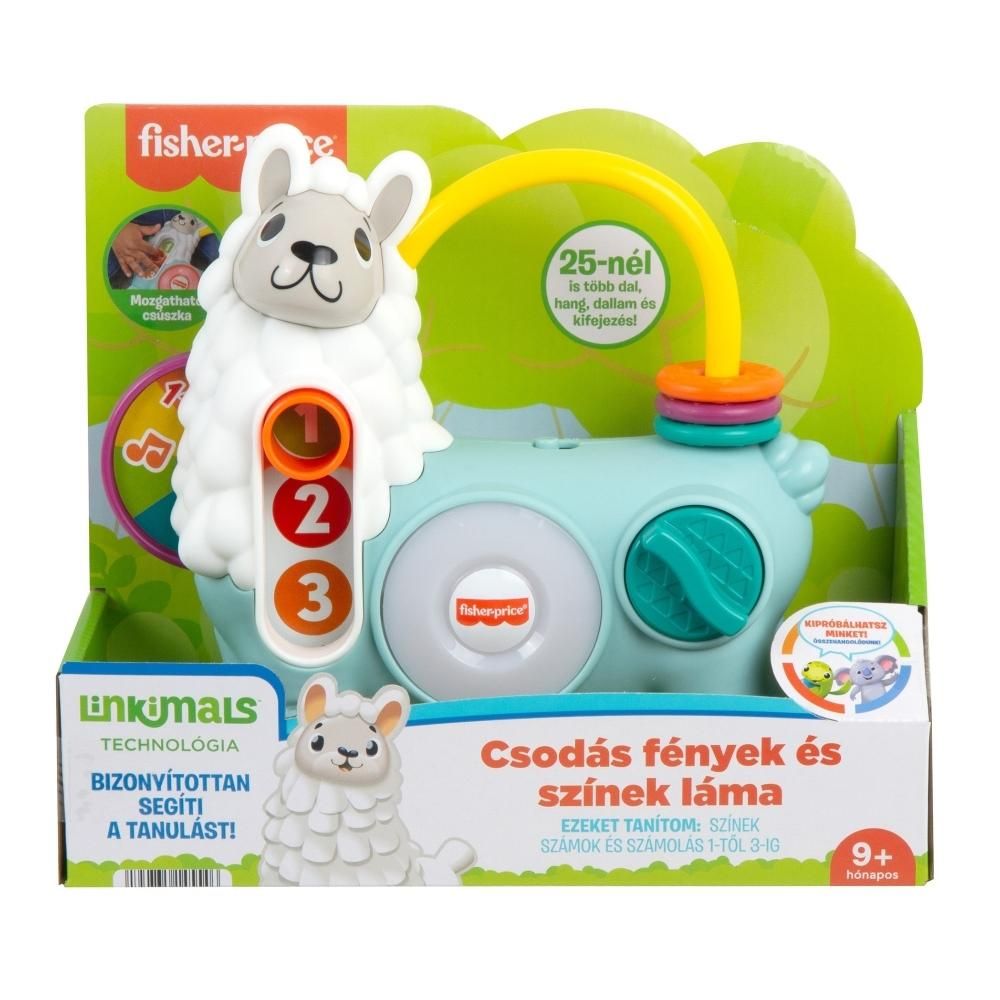 Fisher-Price Linkimals csodás fények és színek láma (HNM93)