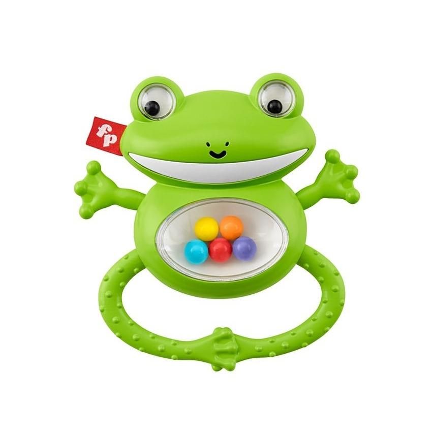 Fisher-Price Szafaris csörgő-rágóka - béka