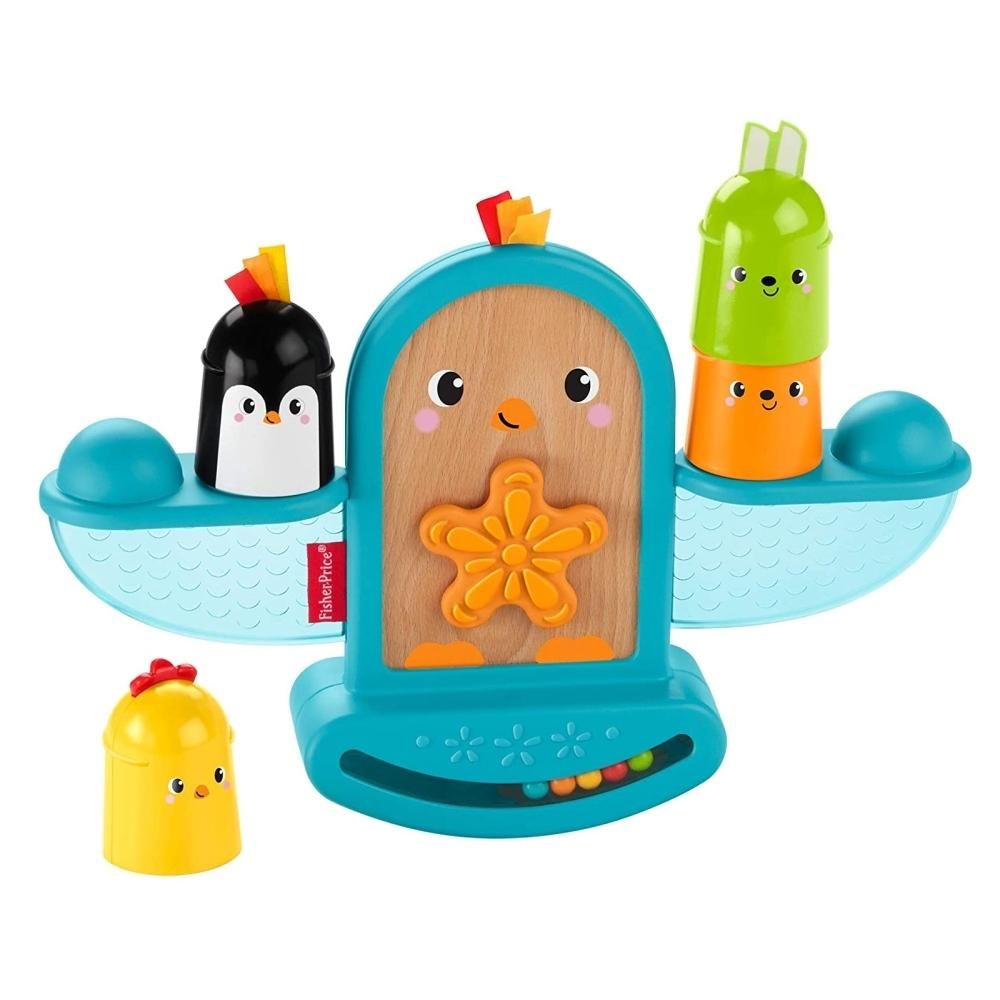 Fisher-Price Változatos anyagok egyensúlyozó madárka 