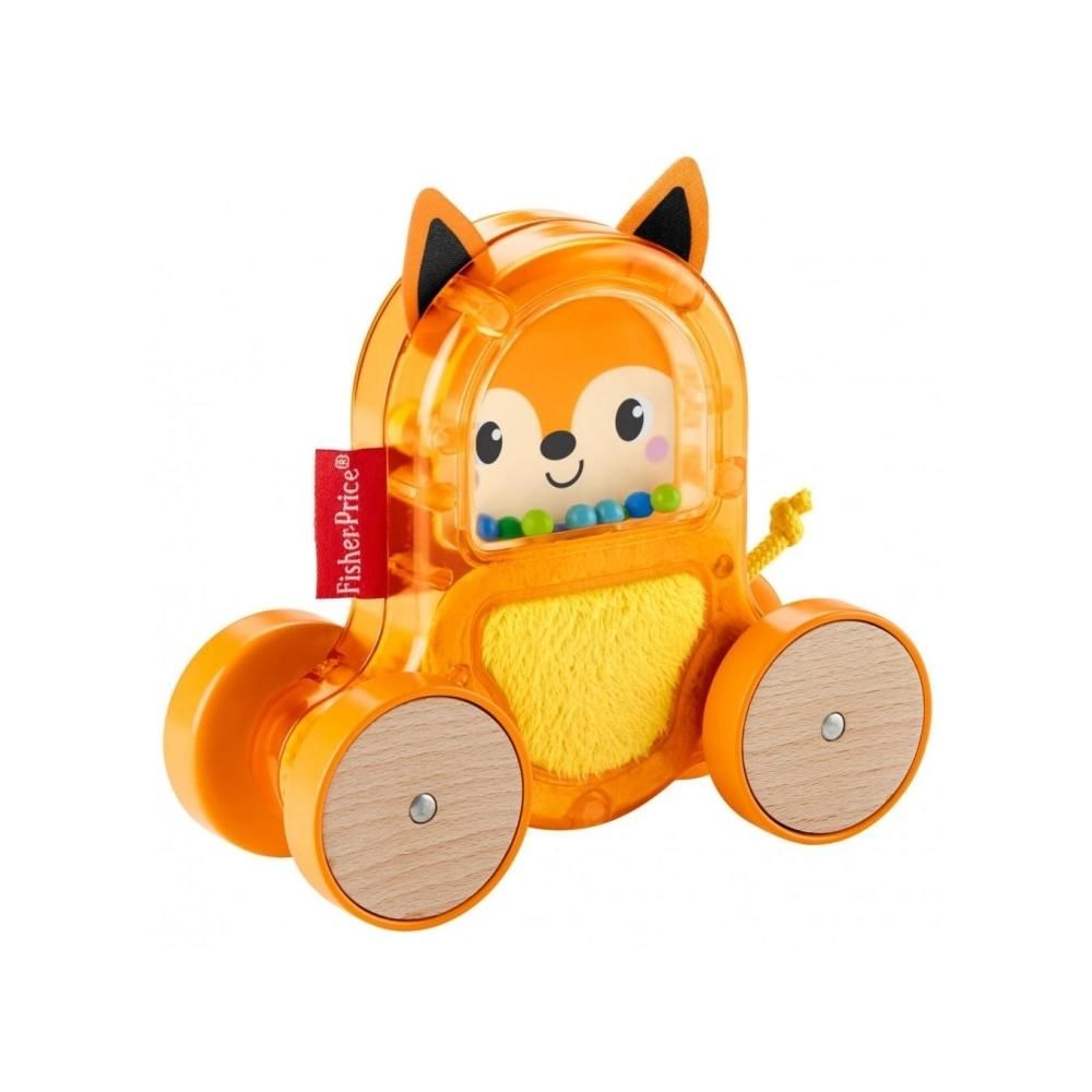 Fisher-Price Változatos anyagok gurulós állatok - róka