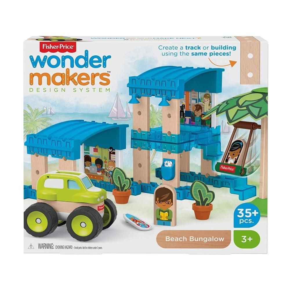 Fisher-Price Wonder Makers úticélok szett - tengerparti ház
