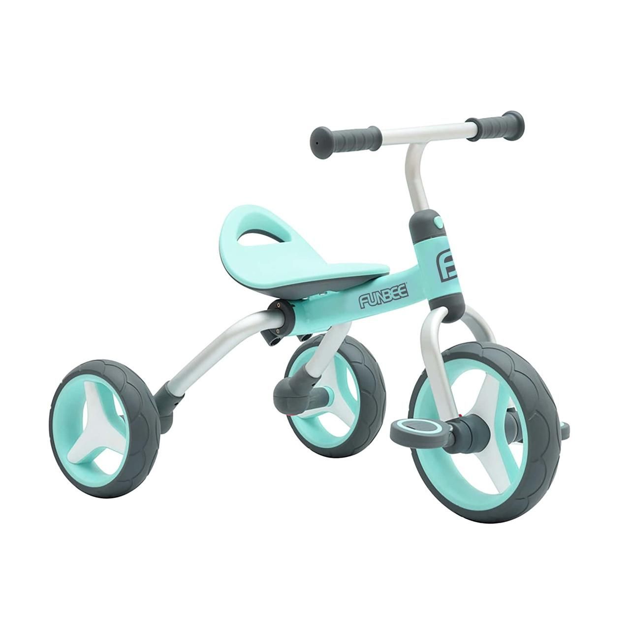Funbee 2 az 1-ben tricikli, kék-fehér