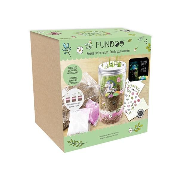 Fundoo terrárium készítő készlet unikornissal