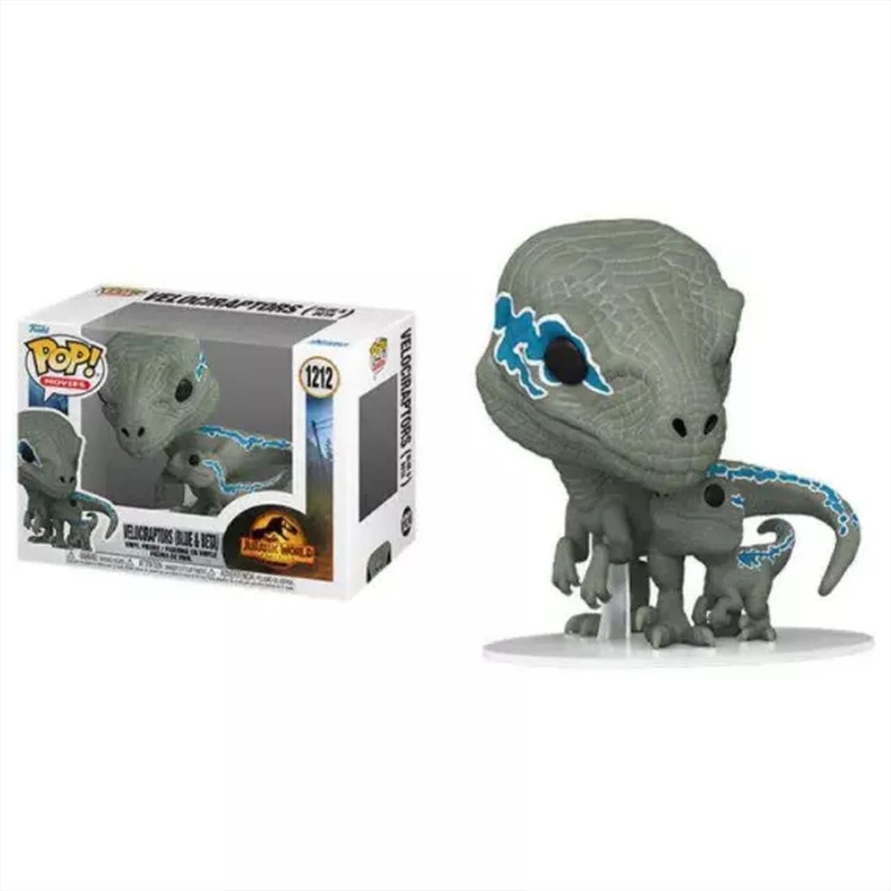 Funko Pop! & Buddy: Jurassic World Dominion - Blue and Beta figura