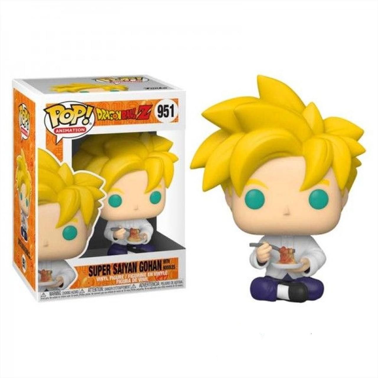 Funko Pop! Animation: Dragon Ball Z S9 - Tésztát evő Gohan figura