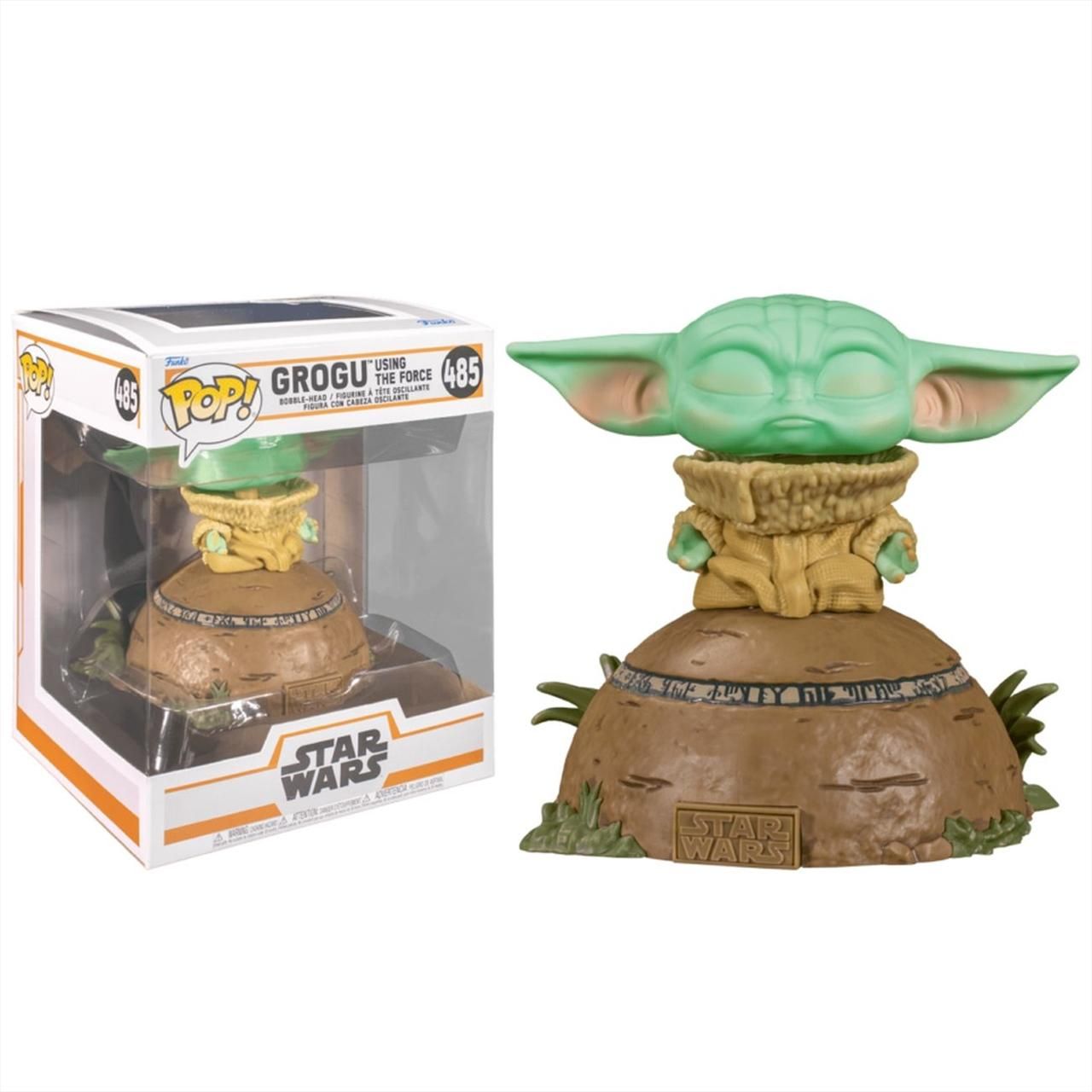 Funko Pop! Deluxe: The Mandalorian - The Child Using the Force